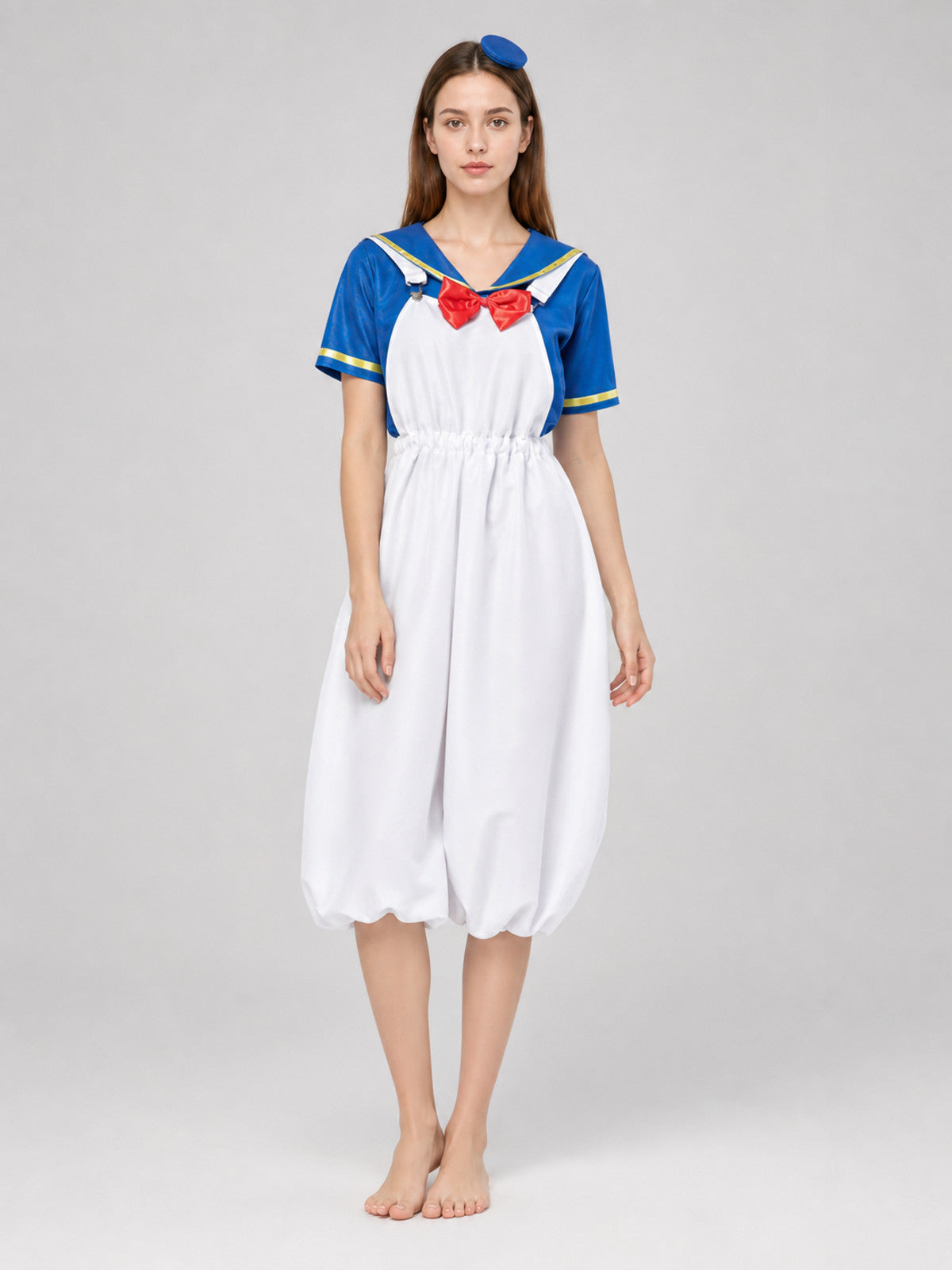 Donald Duck-Style Carnival Costume Jumpsuit Costumes detail