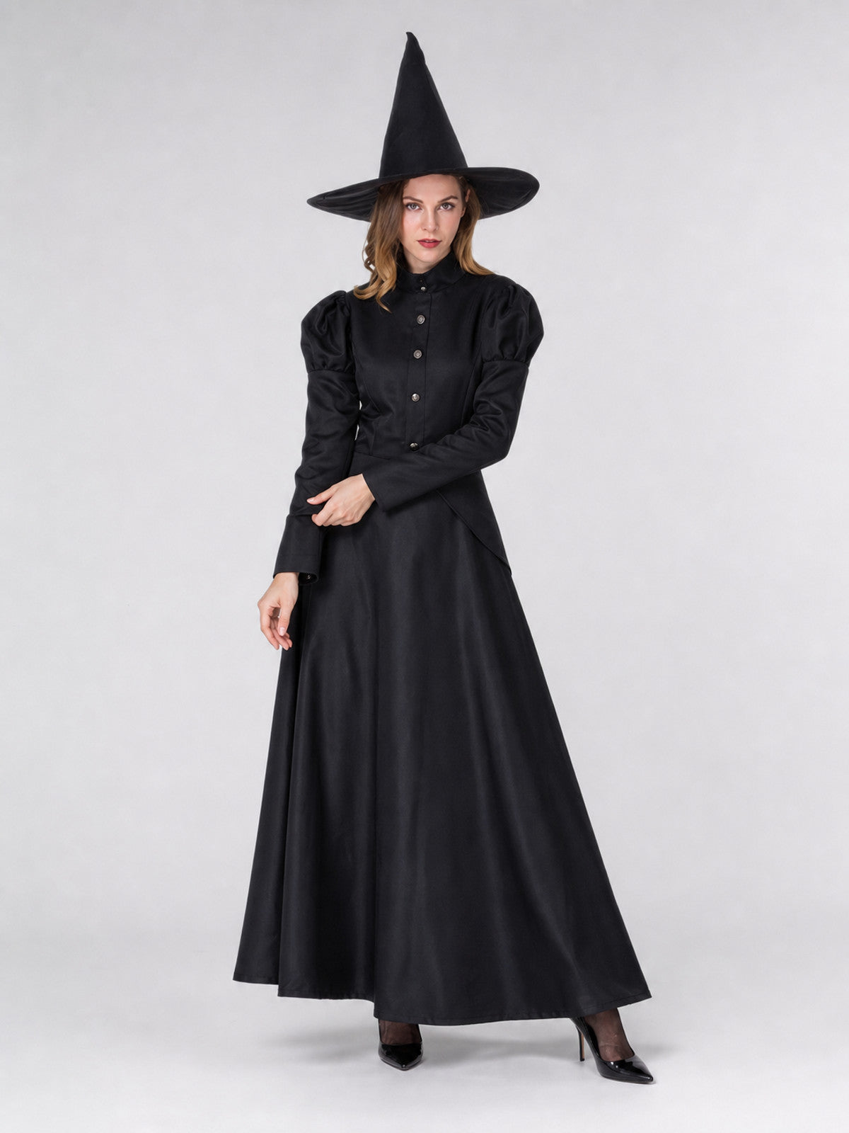 Costume Set with Dress, Hat, and Underskirt