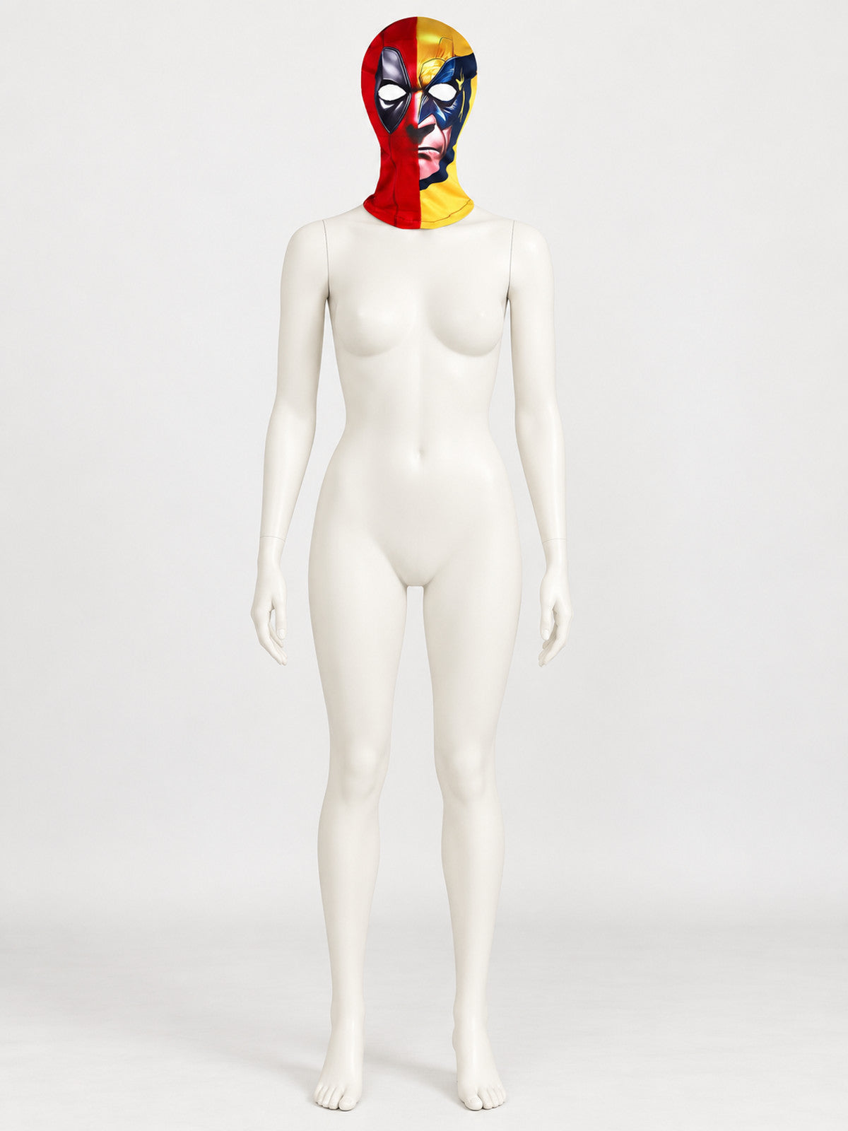 Carnival Balaclava Mask with Face Print lifestyle view