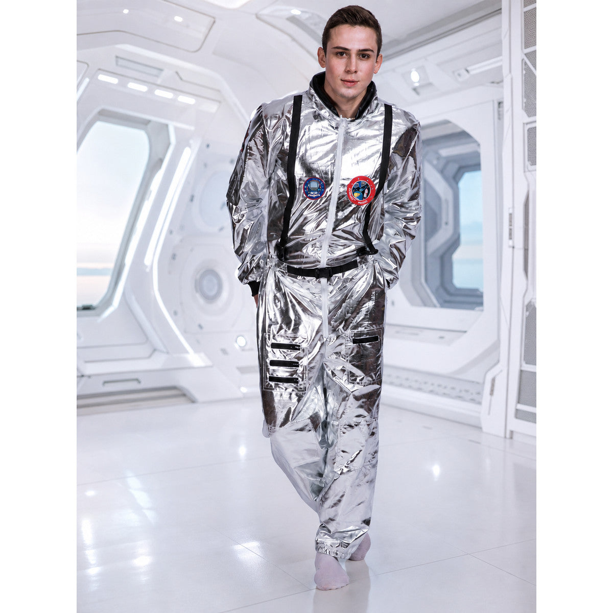Astronaut Costume for Cosplay and Parties lifestyle view