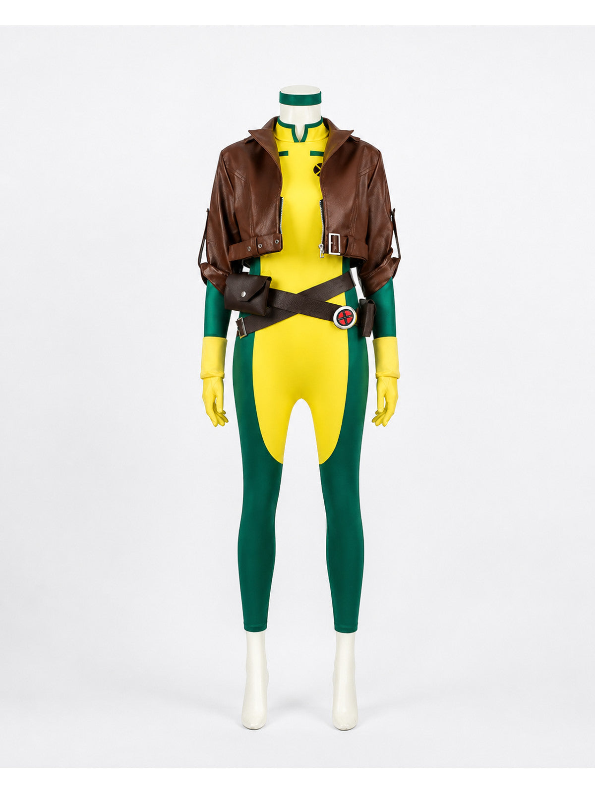 Rogue X-Men Cosplay Costume with Accessories Costume Accessories detail