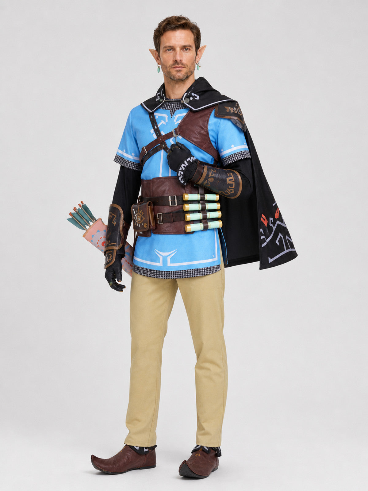 Link Cosplay Costume from The Legend of Zelda: Tears of the Kingdom Costumes detail