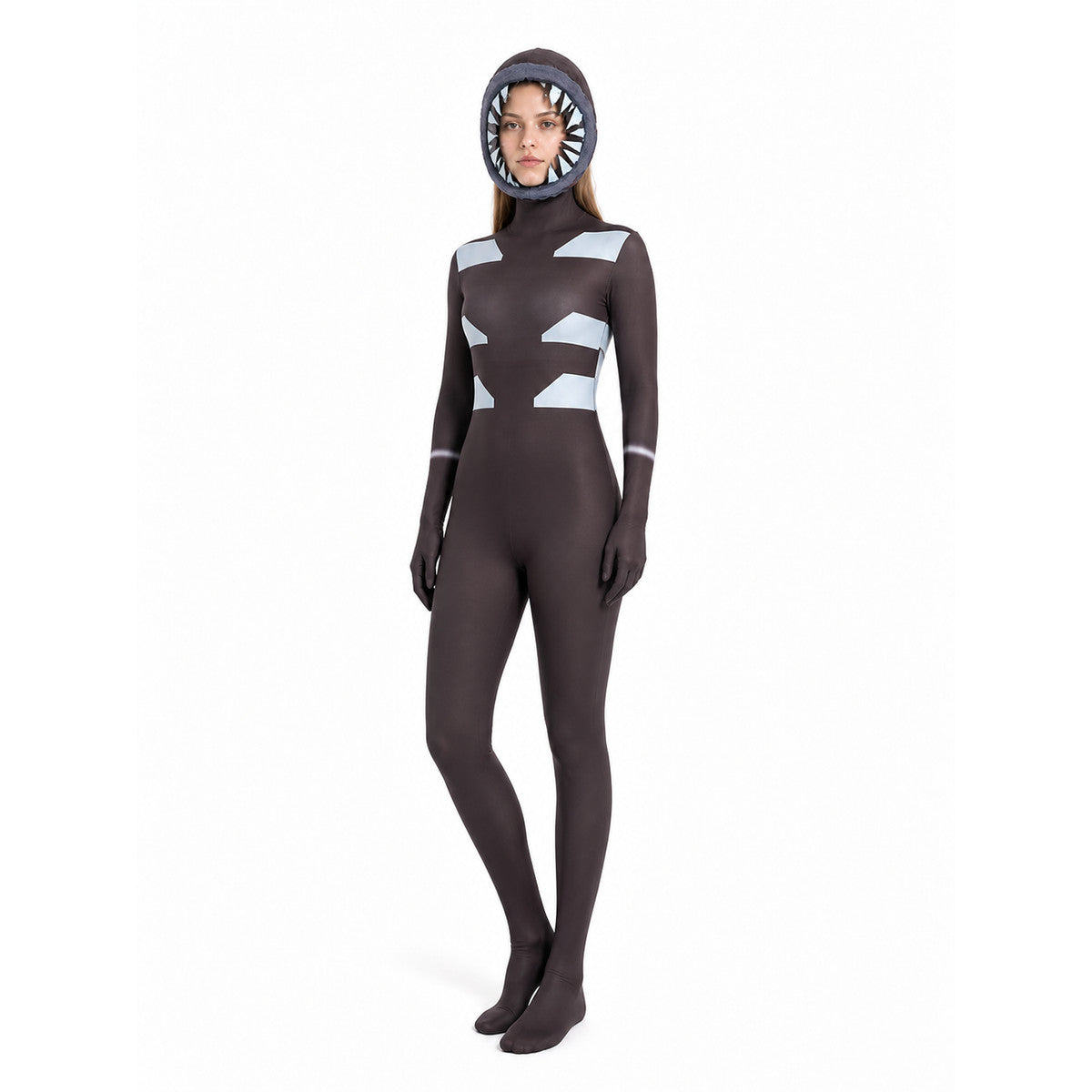 Doors jumpsuit costume with mask for cosplay Costume Masks detail