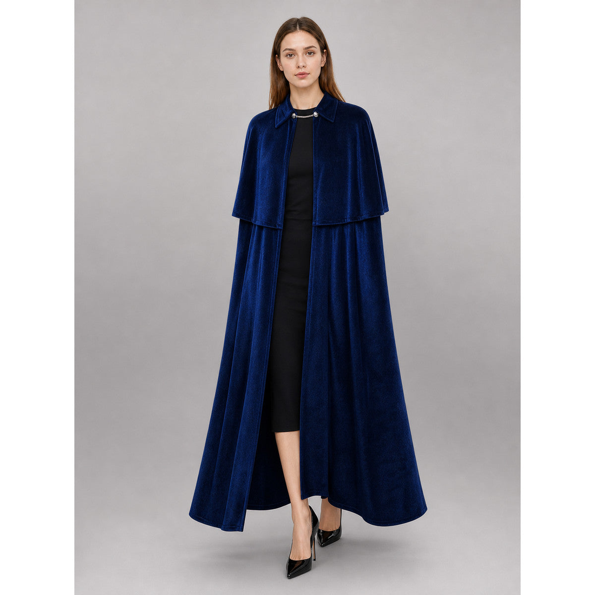 Long Blue Medieval Carnival Cloak occasion guide