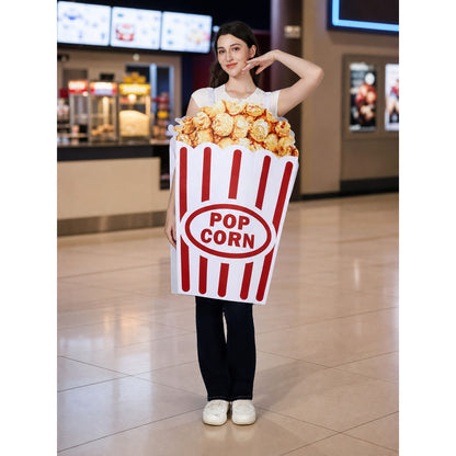 “Popcorn” Costume for Halloween and Parties