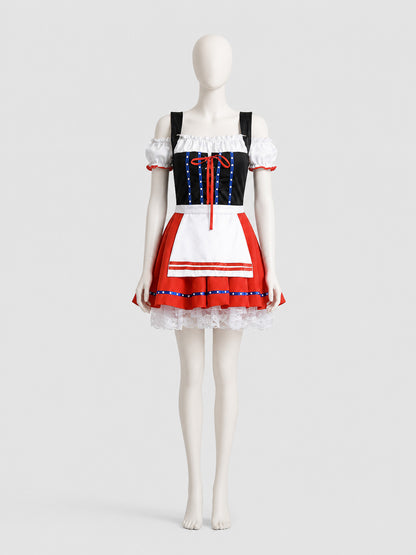 Oktoberfest-Style Dress, Cosplay Costume