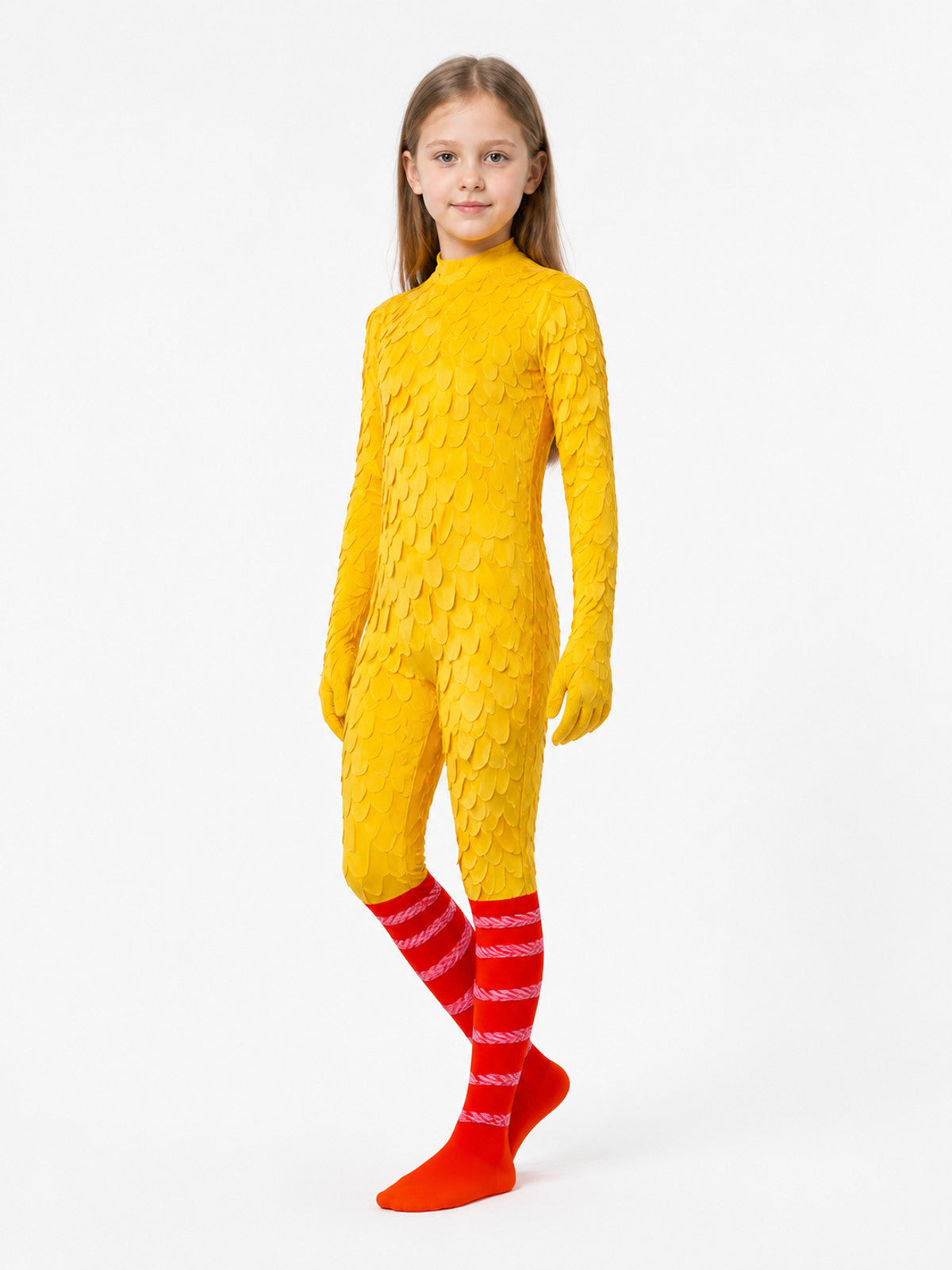 Yellow Big Bird Costume from Sesame Street Costumes detail