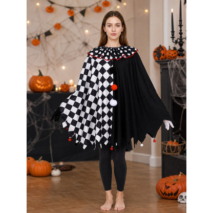 Clown Cape for a Carnival Costume