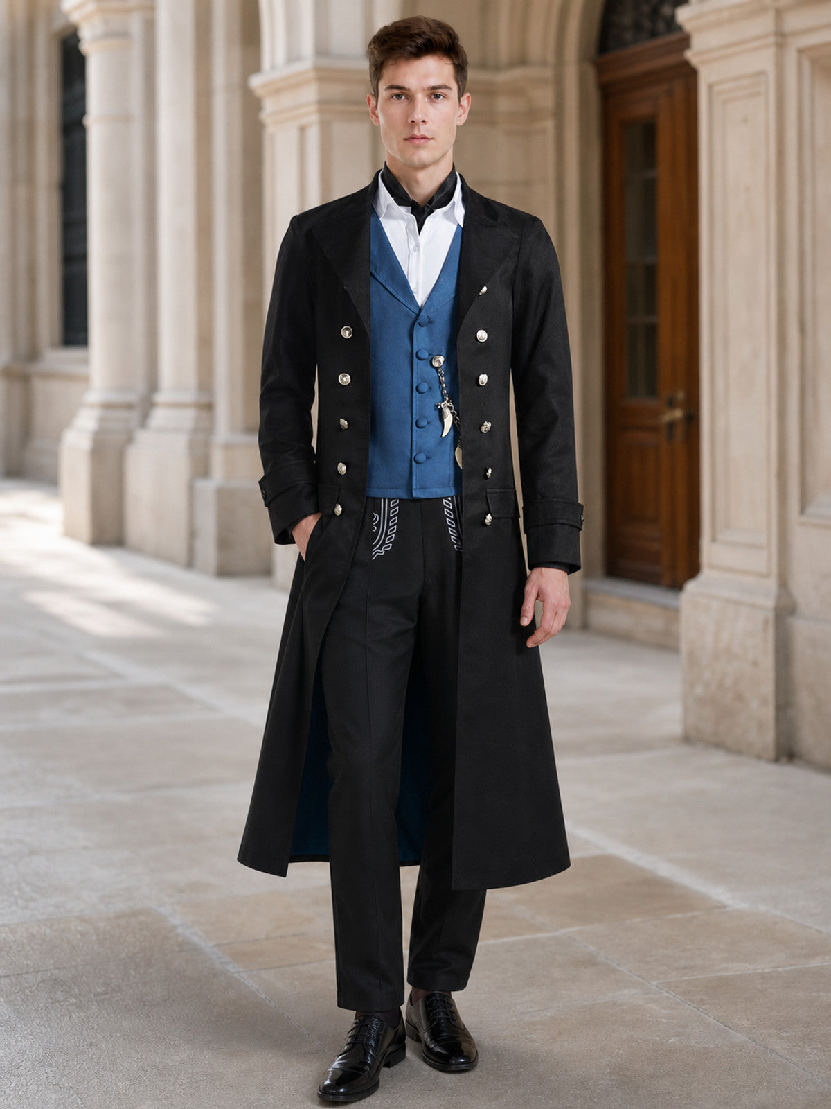 Grindelwald Cosplay Costume, 5-Piece