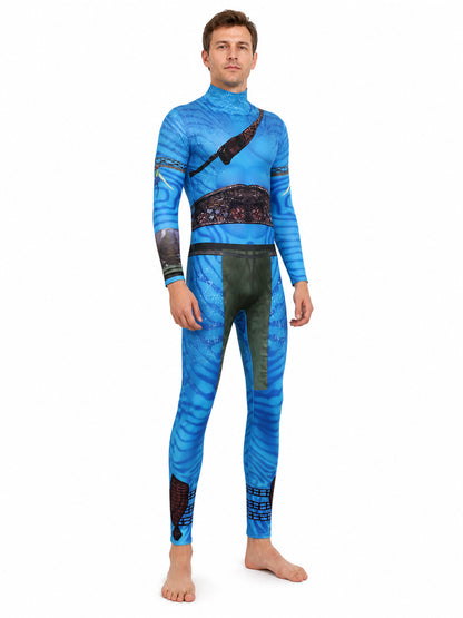 Blue Avatar stage jumpsuit for children and adults product detail