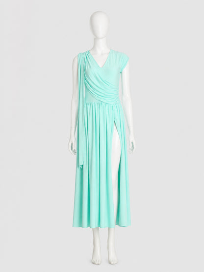 Statue of Liberty Dress for Halloween, Light Turquoise