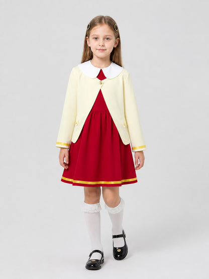 Anya Cosplay Costume from the Spy x Family Anime, Set Costumes detail