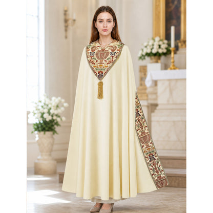 Medieval Fringed Cape for Cosplay lifestyle
