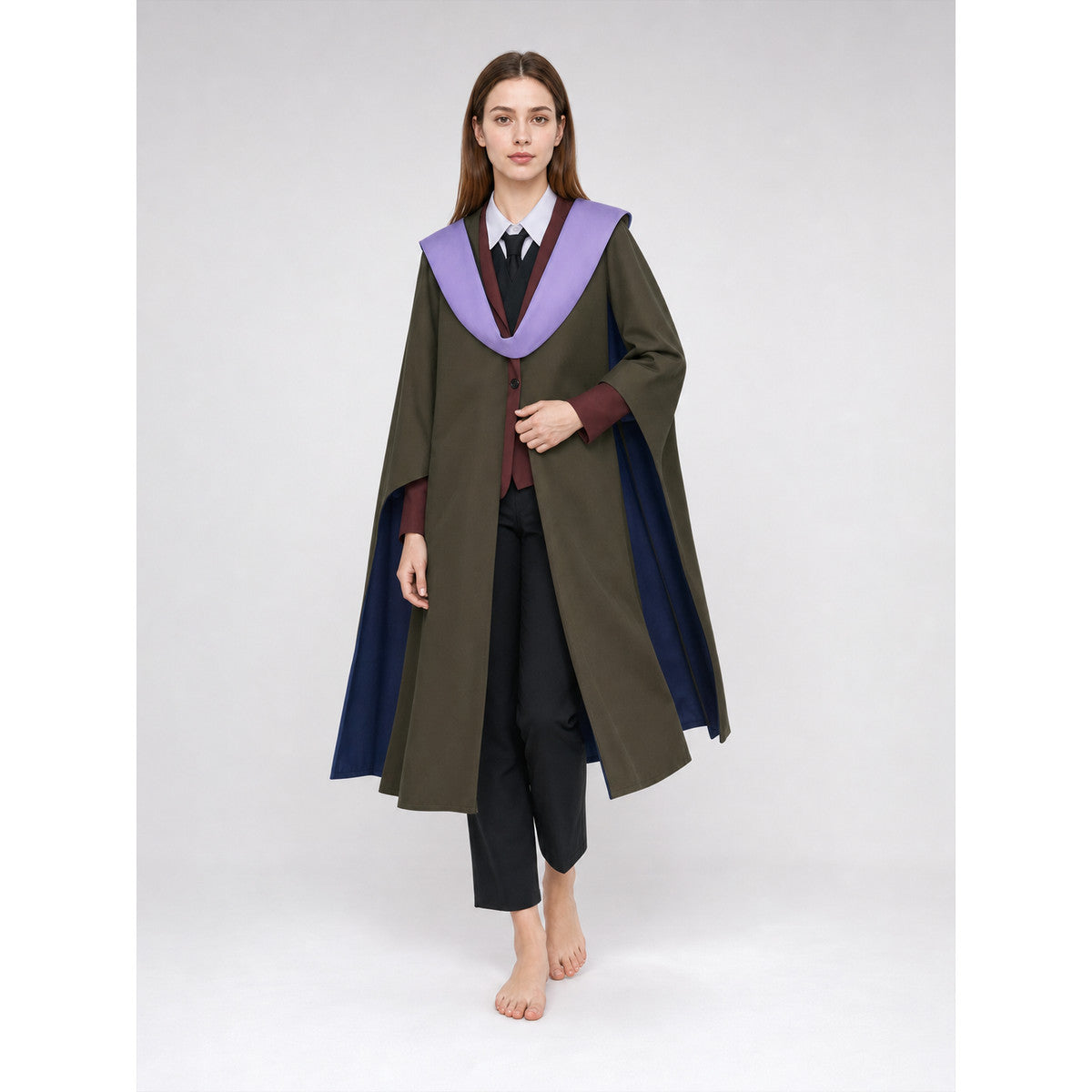 Quirrell Cosplay Costume from Harry Potter, Robe