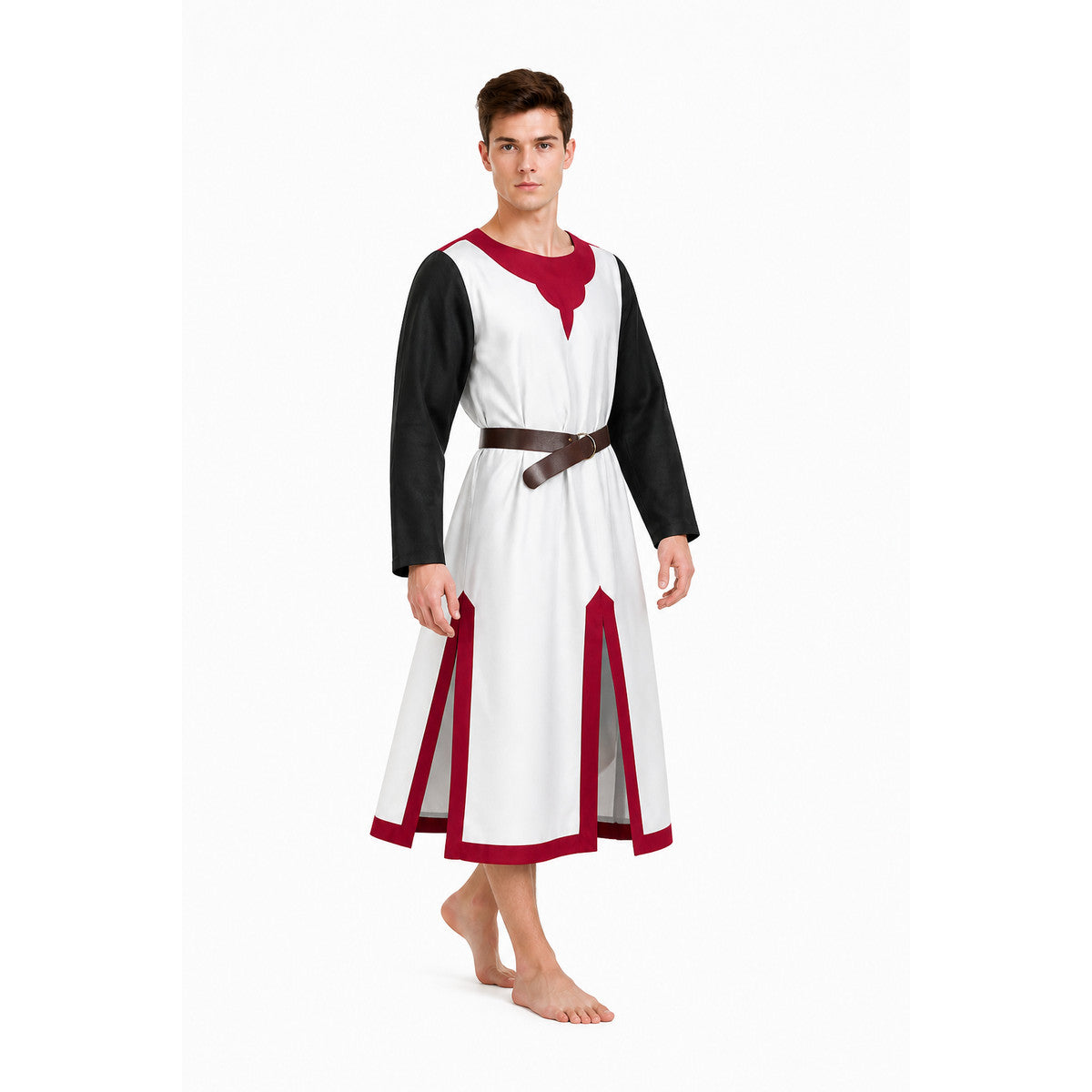 Steampunk Carnival Robe with Belt for Halloween Costumes detail