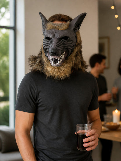 Halloween Wolf Carnival Headpiece