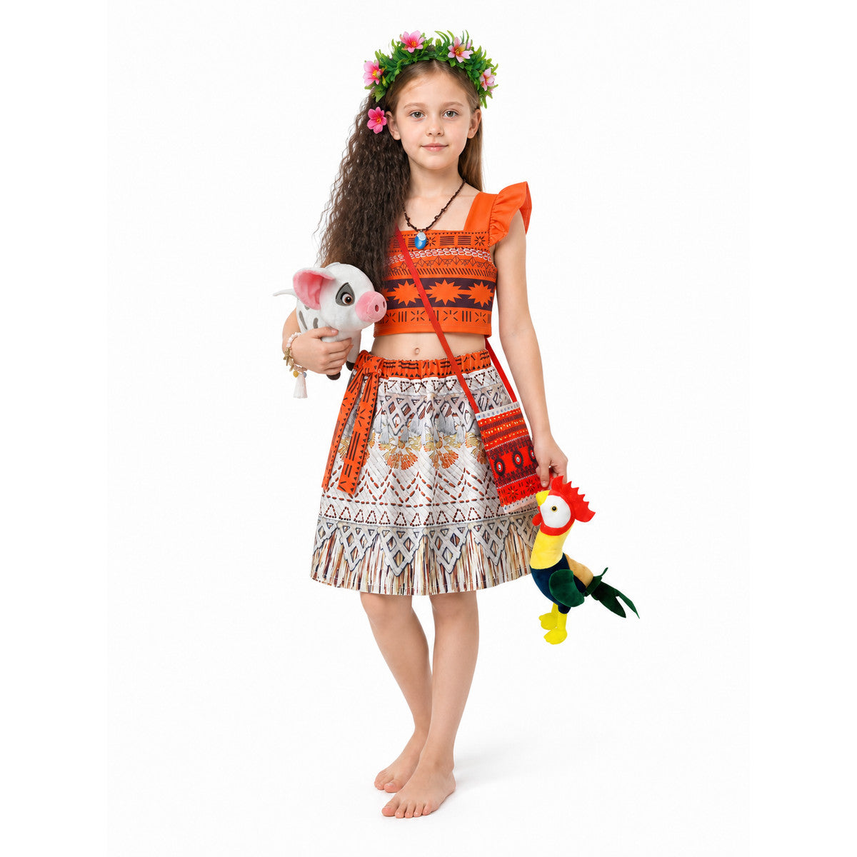 Moana Children's Costume with Accessories for Parties Costume Accessories detail