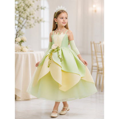 Light Green Princess Costume for Halloween