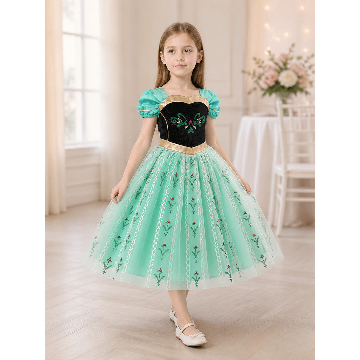 Princess Carnival Costume for Halloween and Cosplay lifestyle view