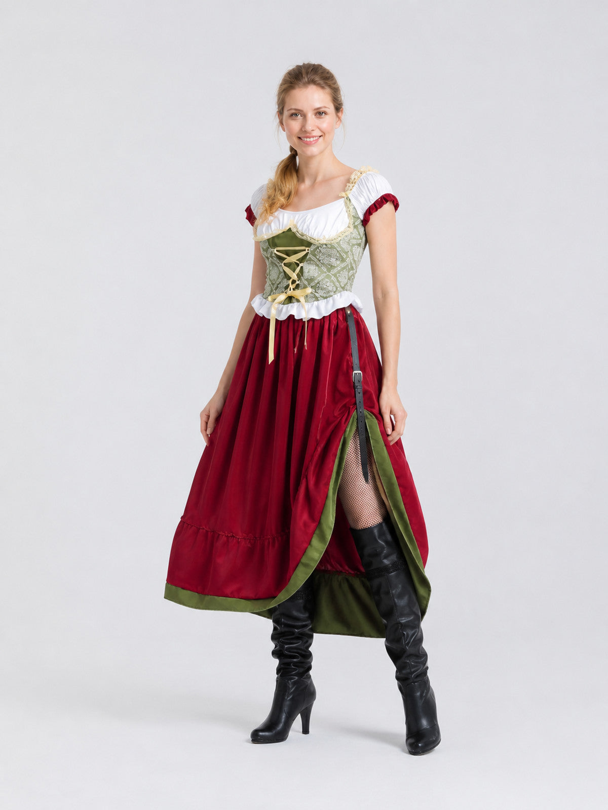 Historical Ethnic-Style Costume, Long Dress