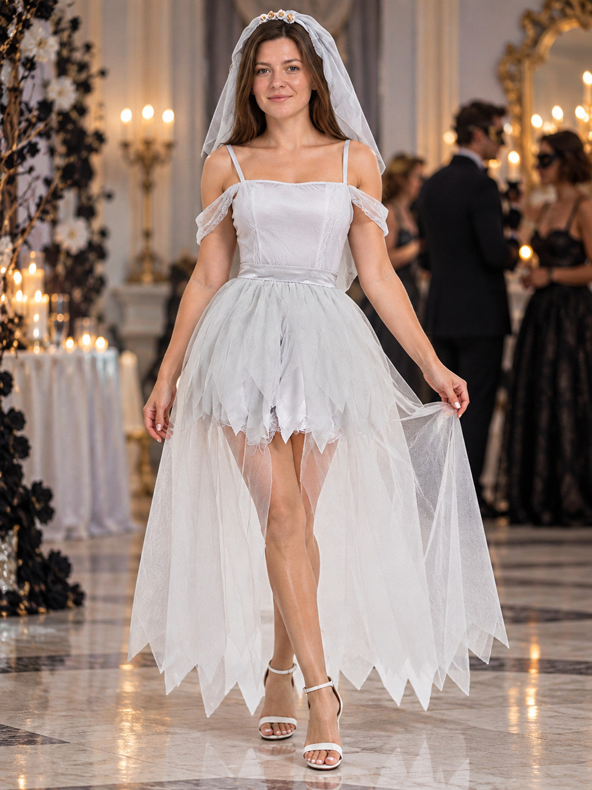 Ghost Bride Halloween Costume