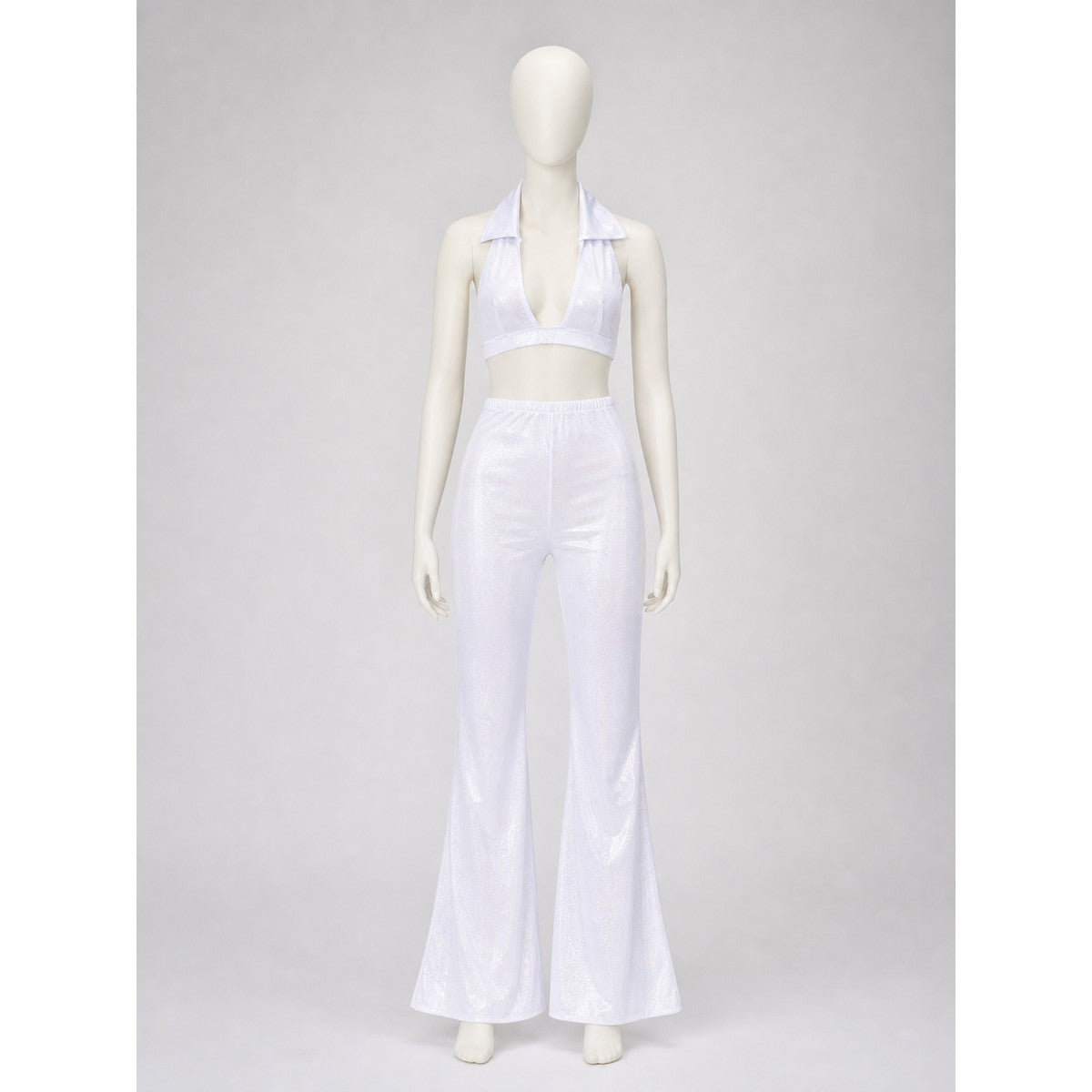 Disco-Style Cosplay Costume: Top and Pants