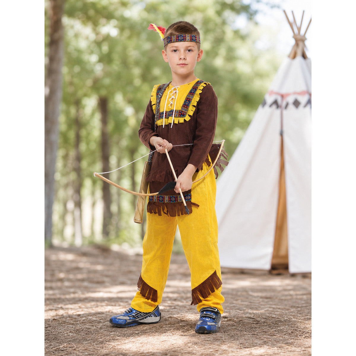 Archer Costume with Bow and Quiver lifestyle view