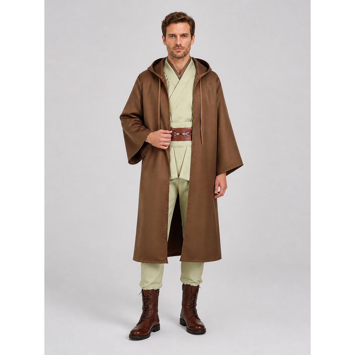 Star Wars cosplay costume, brown hooded robe Costumes detail