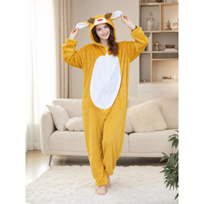 Plush Deer Costume with Hood and Ears lifestyle view