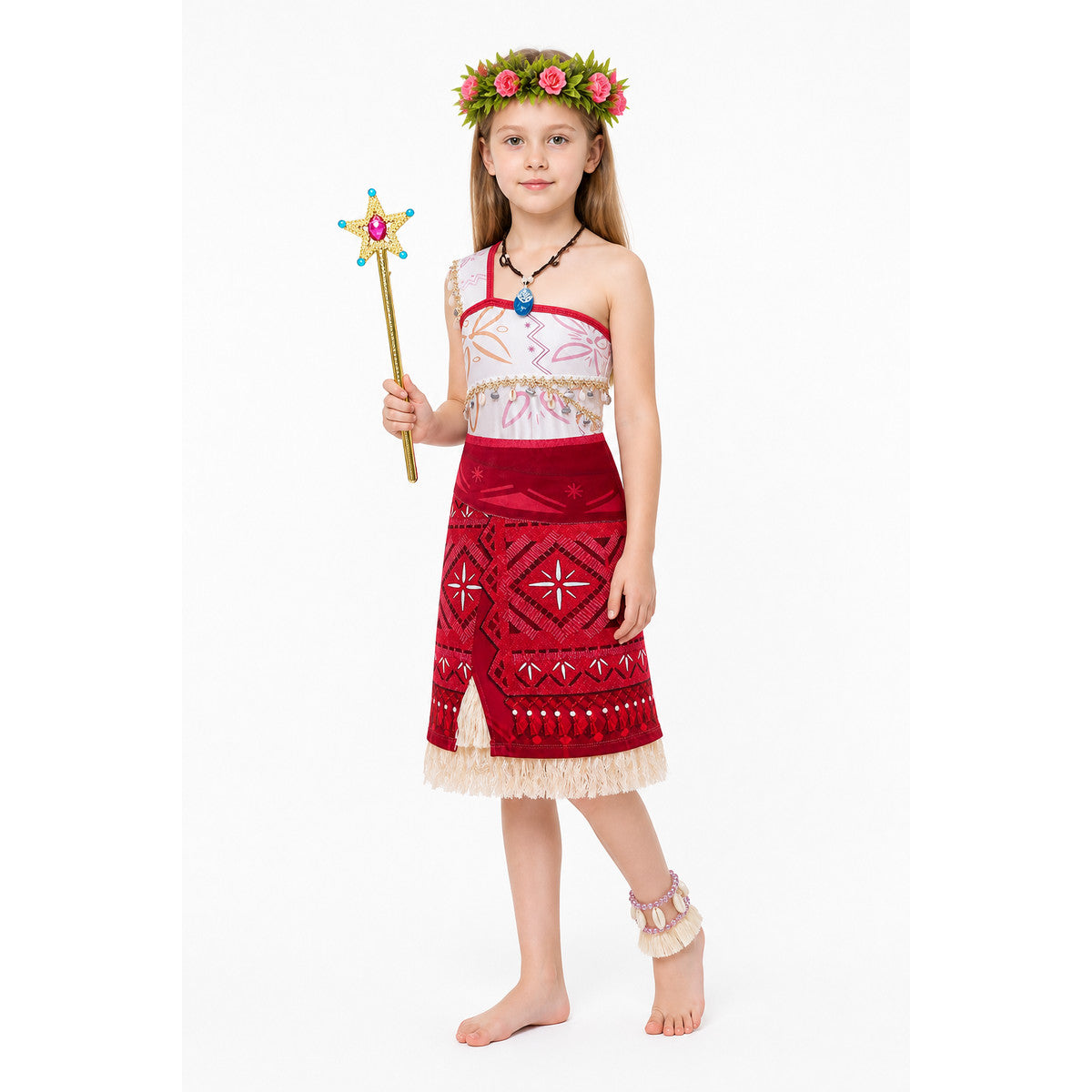 Moana Costume with Dress and Accessories Costume Dresses detail
