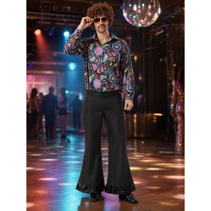 Retro 1970s Disco Costume for Parties and Shows lifestyle view