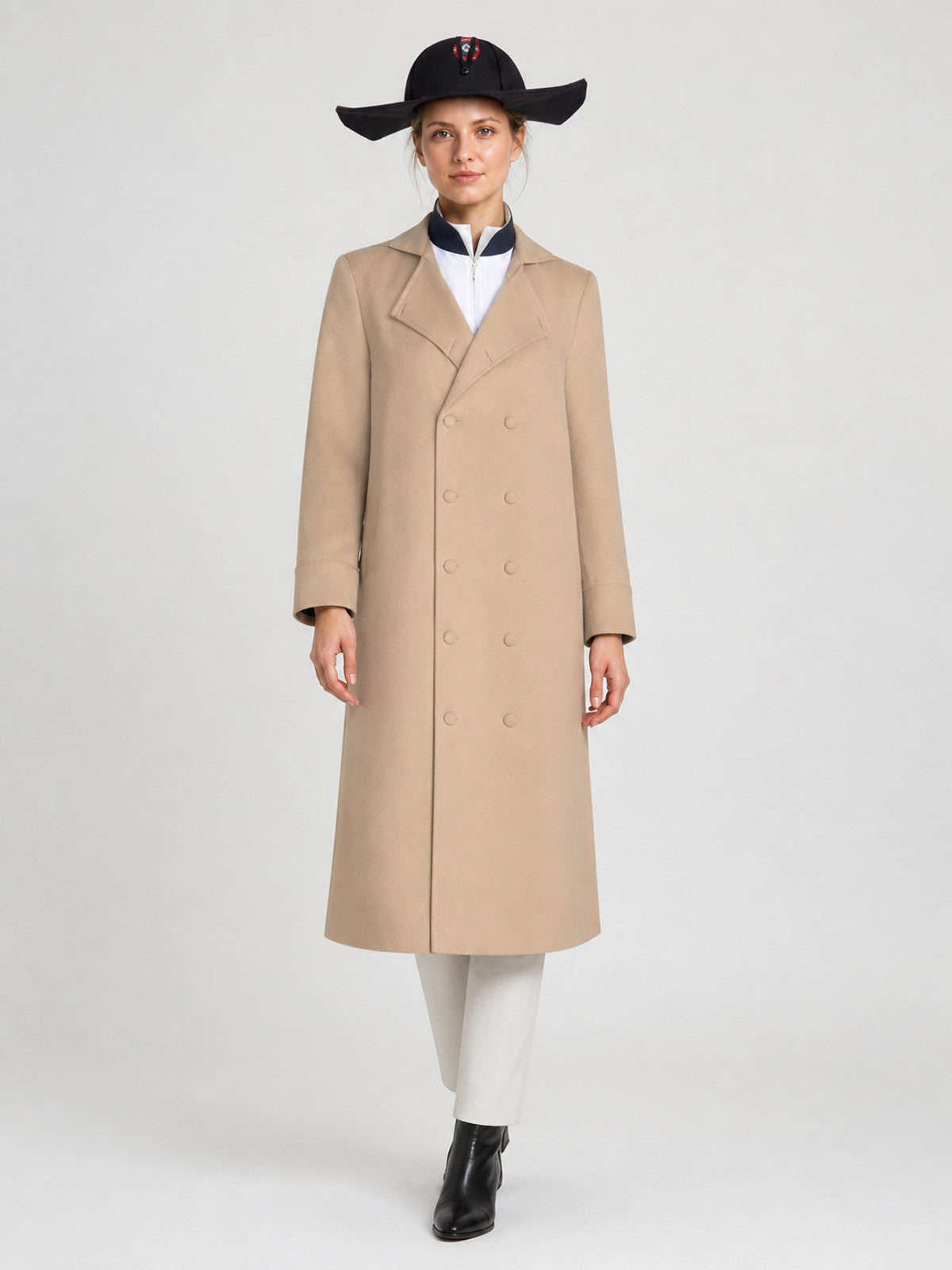 Napoleon Cosplay Costume: Long Coat and Tricorn Hat Costume Headwear detail