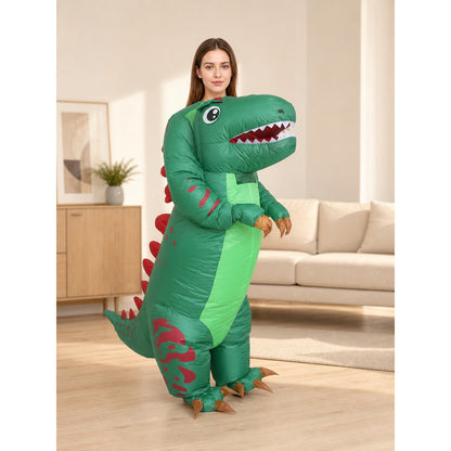 Inflatable Tyrannosaurus Dinosaur Costume for Parties lifestyle view