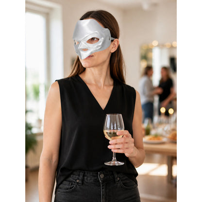 Carnival Cat Mask Headpiece for Halloween lifestyle view