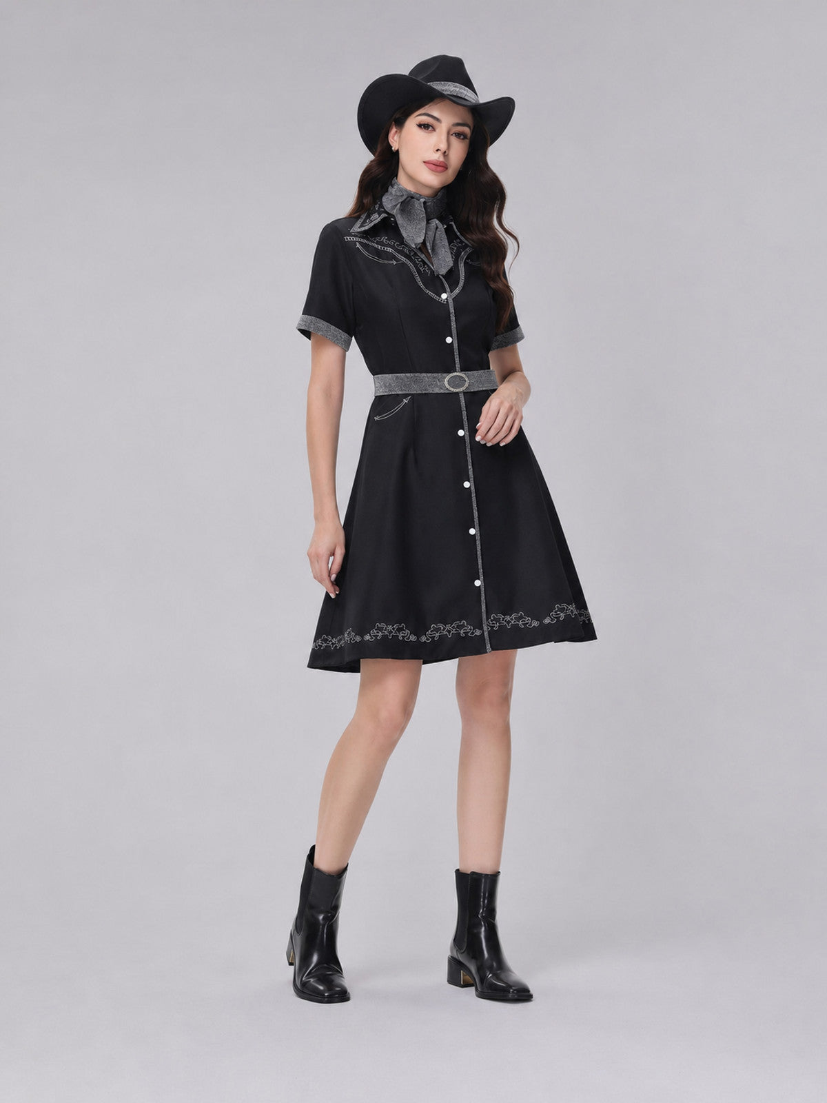 Western-Style Stage Costume for Cosplay