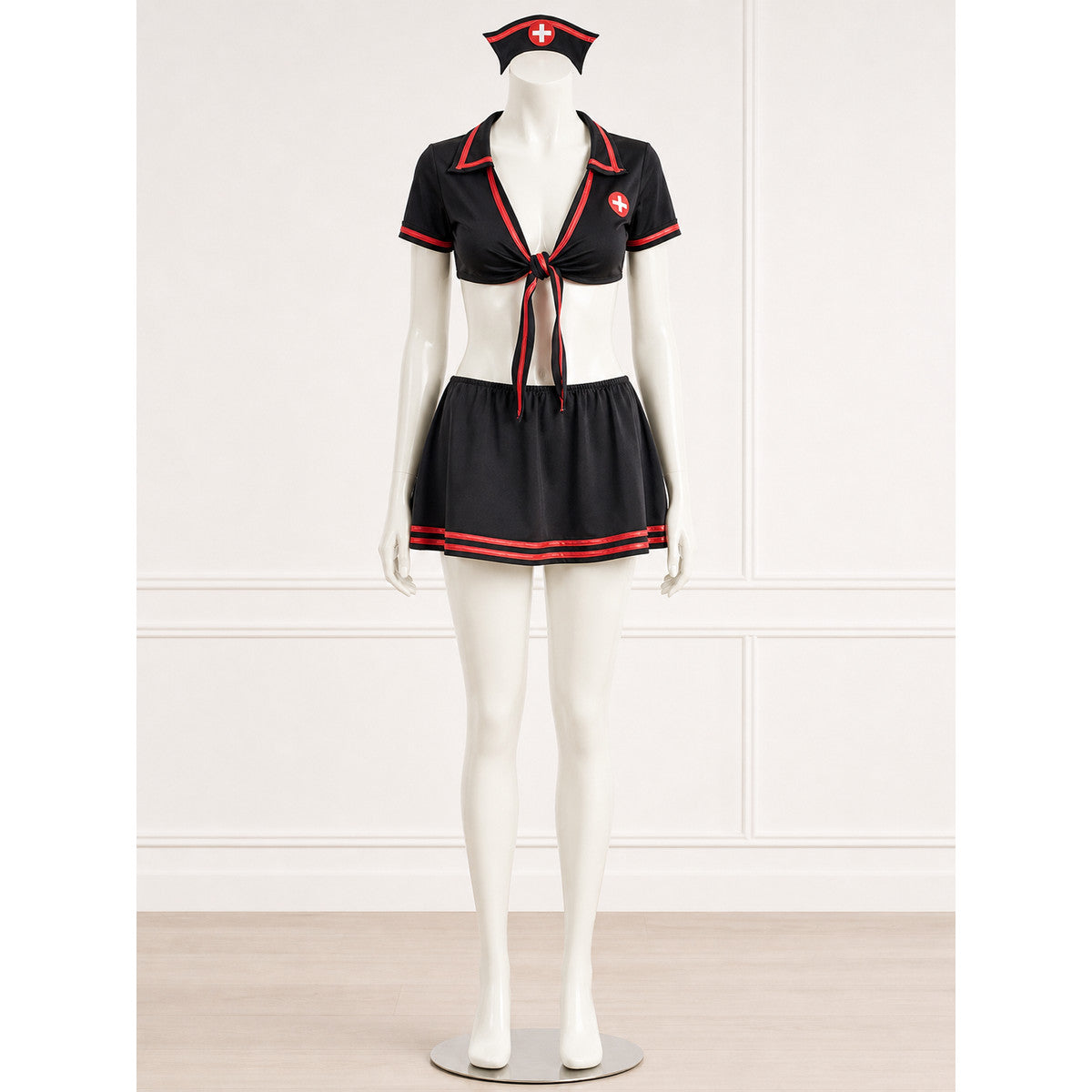 Two-Piece Cosplay Costume with Cap