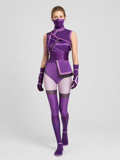 Mileena Cosplay Costume from Mortal Kombat, Set Costumes detail