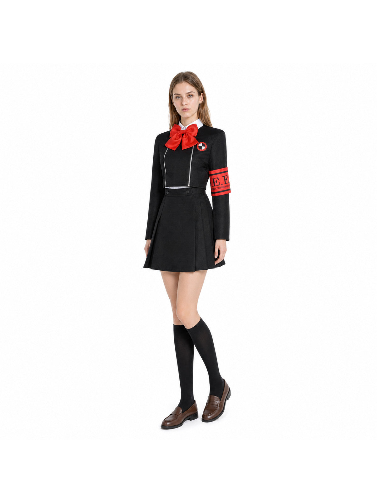 School Uniform with Skirt and Blazer for Cosplay