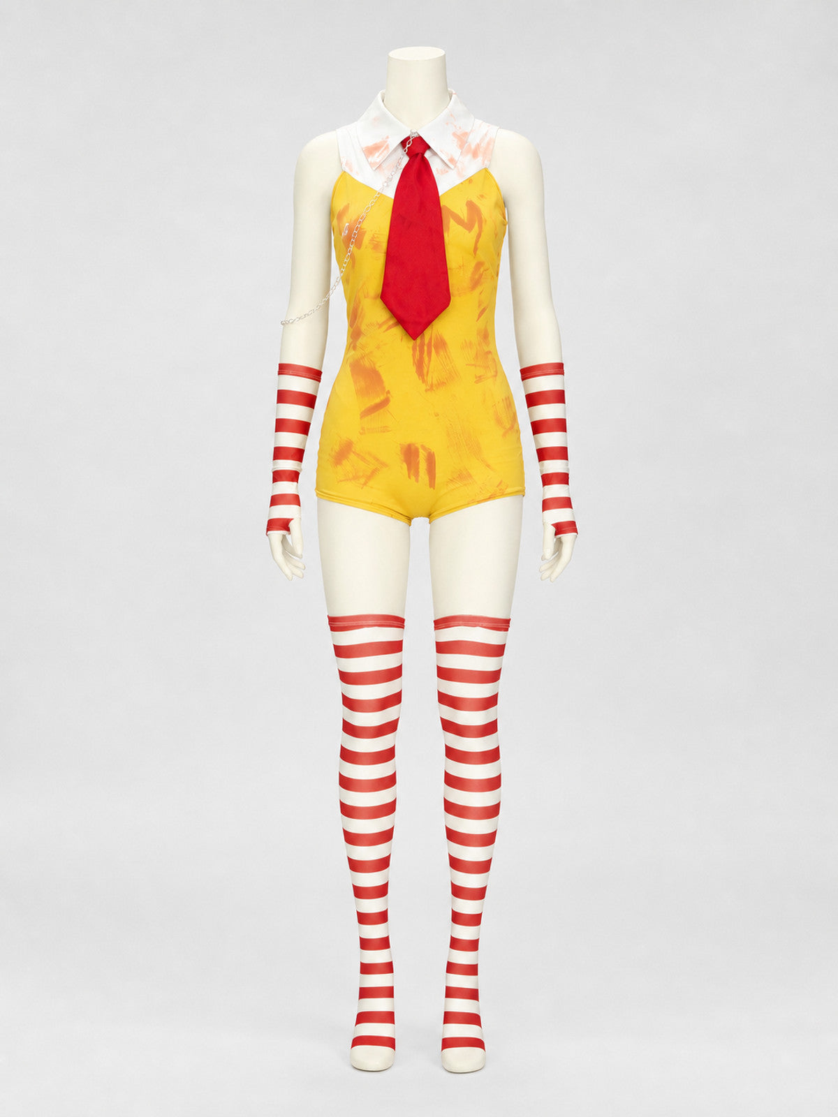 Fast-Food-Style Vampire Costume Jumpsuit