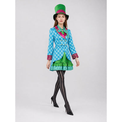 Alice Cosplay Costume: Jacket, Skirt, Top Hat lifestyle
