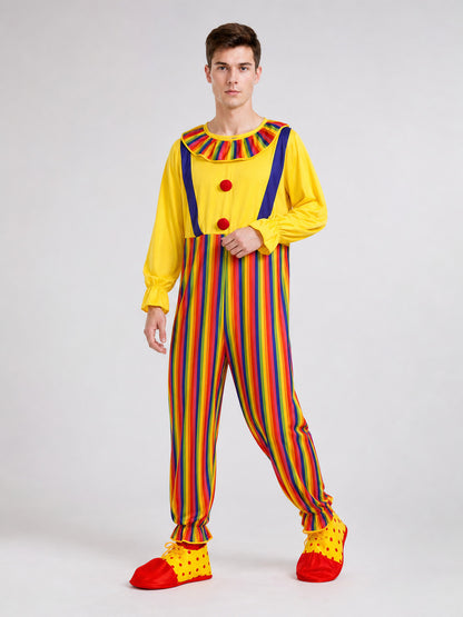 Clown Costume for Carnival and Stage Performances Costumes detail 2