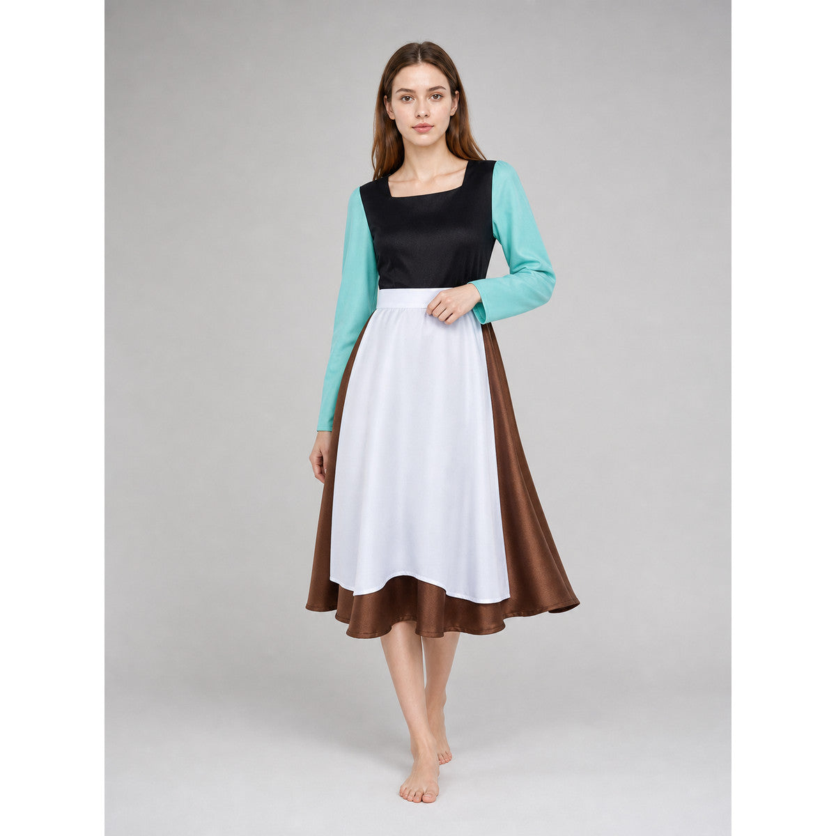 Cinderella Cosplay Dress with Apron