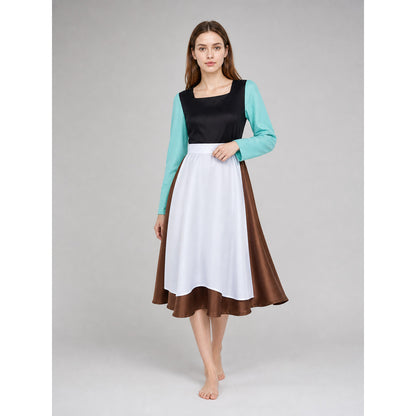 Cinderella Cosplay Dress with Apron