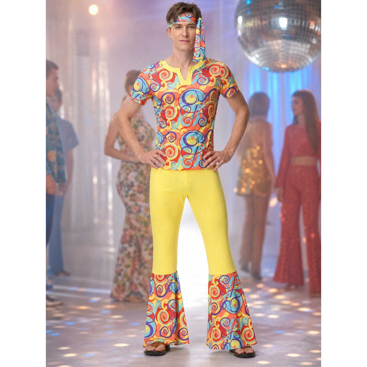 Retro 80s Disco Party Costume Set lifestyle view