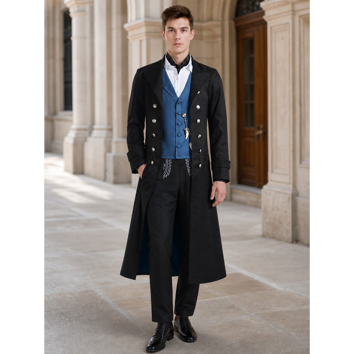 Grindelwald Cosplay Costume, 5-Piece lifestyle view