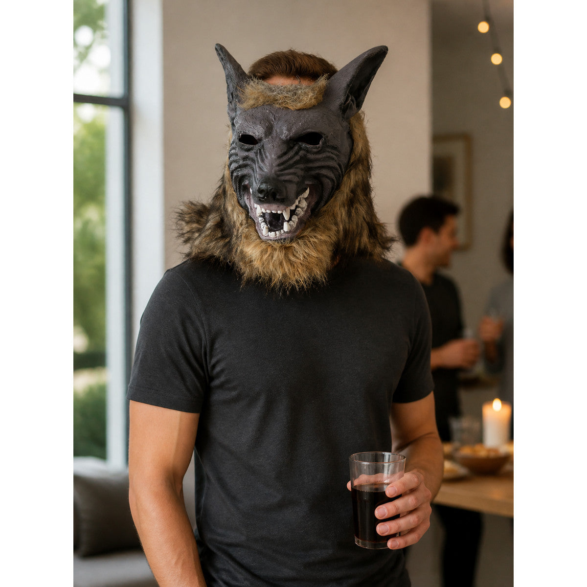 Halloween Wolf Carnival Headpiece lifestyle