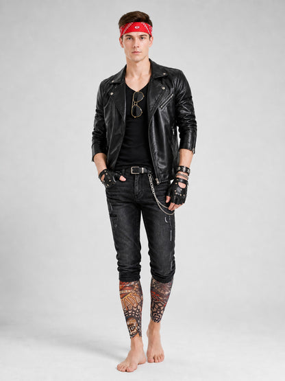 Rock Accessories Set for Cosplay and Themed Parties