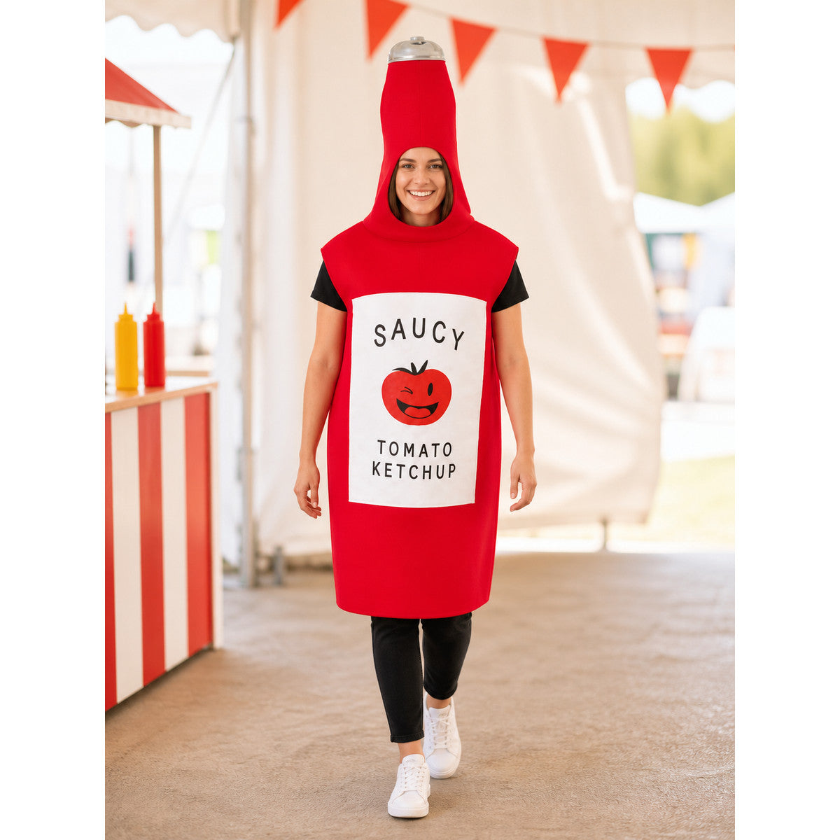 Ketchup Costume for Carnivals and Themed Events lifestyle