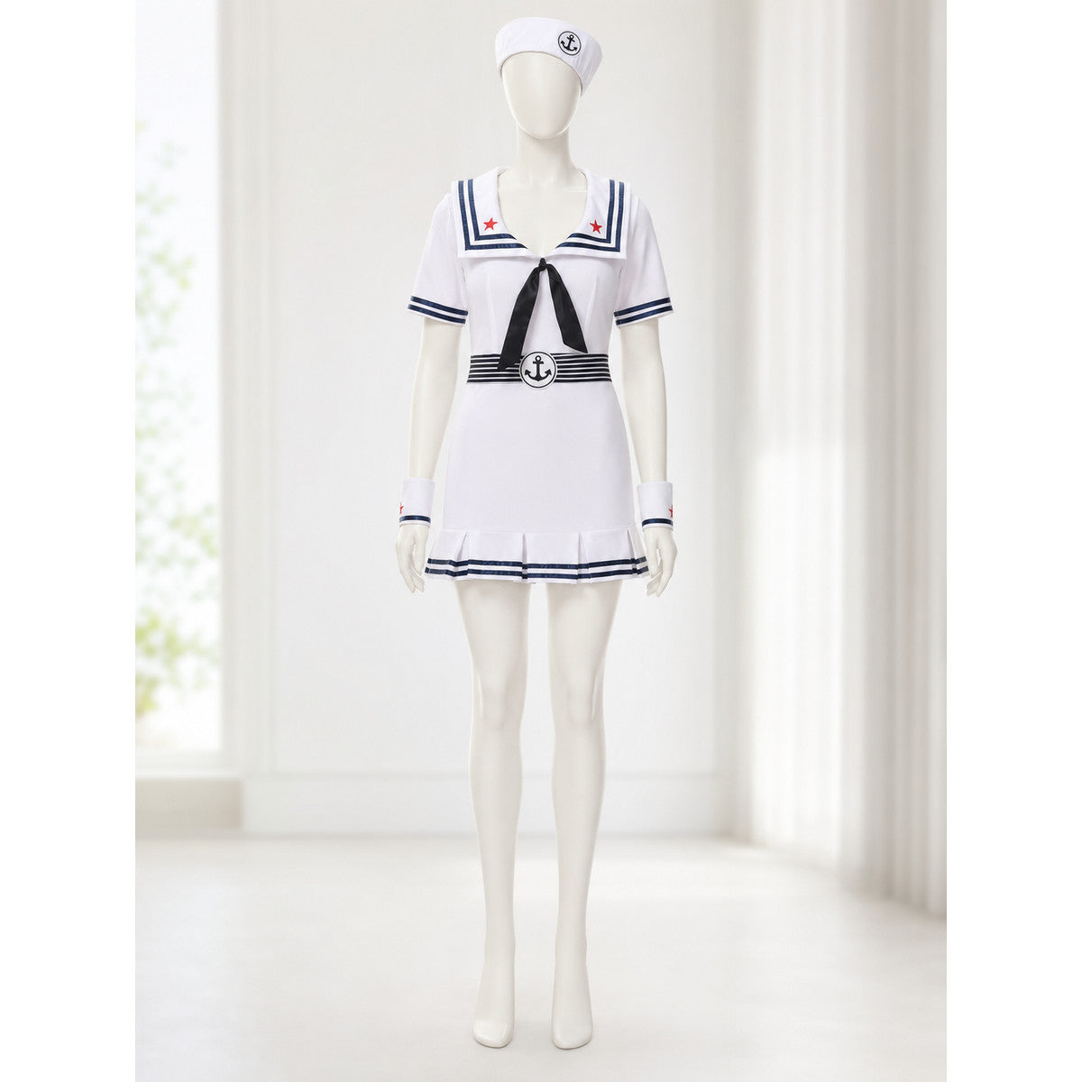 Nautical Uniform with Dress and Sailor Collar