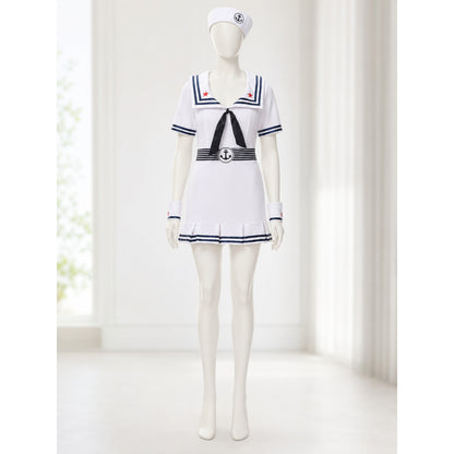 Nautical Uniform with Dress and Sailor Collar